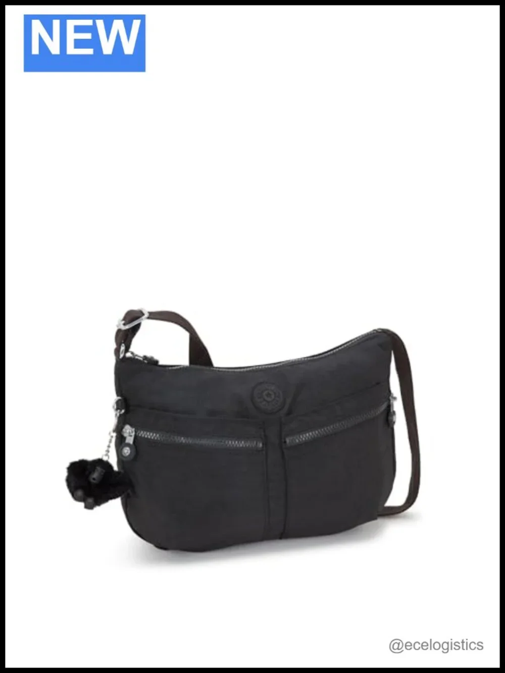 Kipling Izellah Crossbody Bag Nylon Lightweight Adjustable Strap